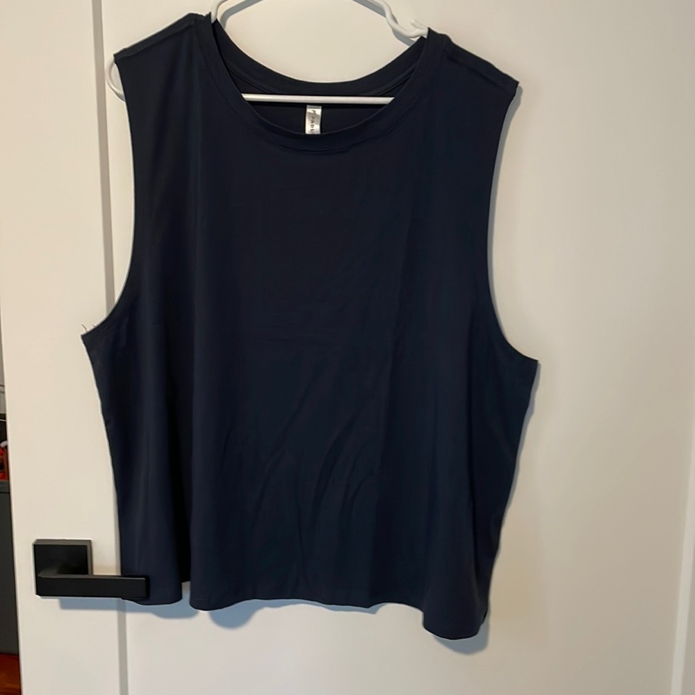 Fabletics navy blue tank